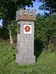 D Nw Bad Salzuflen Wüsten Grenzstein (Groß) In Pehlen
