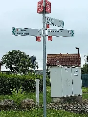 Dalchau Knotenpunktwegweiser 86