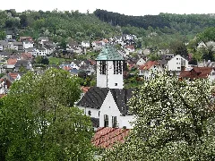 Dalhausen Kirche Vom Krähenberg 1