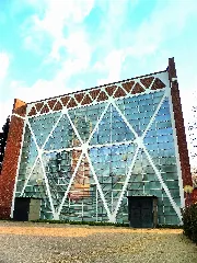 Das Meistermann Fenster Der Kath. Kirche Heilig Kreuz In Bottrop Panoramio