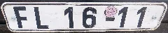 Ddr License Plate 01