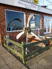 De Havilland Propeller Flugplatz Spo