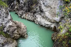 Der Geotop "Lechfall Und Klamm (Mangfall)" Bei Füssen...