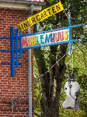 Detern (Ldkrs. Leer) Nasenschild Kindergarten Mohlenhuus (2022)