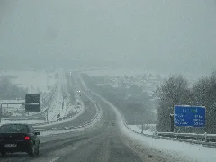 Die A3 Im Winter
