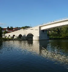 Die Alte Mainbrücke Wurde 1945 Gesprengt. Panoramio