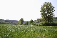 Die K50 Am Katzbach Richtung Siebenstern Im Hintergrund Das Bauernhof Rothehaus