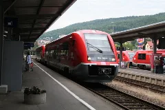 Diesel Railcar At Waldshut Geo.hlipp.de 5148