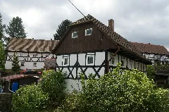 Dittelsdorf Neue Gasse 20 Fachwerkhaus Mit Dachüberstand