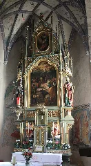 Döllach Filialkirche St Andreas Hochaltar