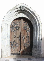 Döllach Filialkirche St Andreas Seitenportal