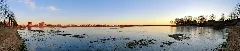 Dömitz Panorama Speicher Hochwasser 2011 03 06