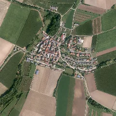 Dop40 Landkreis Würzburg 32574 5496 (Bayerische Vermessungsverwaltung)