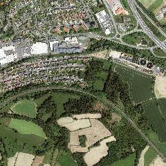 Dop40 Landkreis Wunsiedel Im Fichtelgebirge 32722 5543 (Bayerische Vermessungsverwaltung)