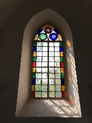Dorfkirche Bochow Buntglasfenster