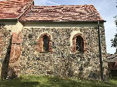 Dorfkirche Bochow Chor Südansicht