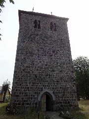 Dorfkirche Dahlewitz Westturm Westansicht