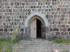 Dorfkirche Dahlewitz Westturm Westportal