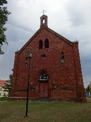 Dorfkirche Liebaetz Westansicht