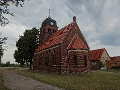 Dorfkirche Ruhlsdorf Suedostansicht