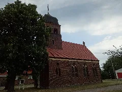 Dorfkirche Ruhlsdorf Suedwestansicht