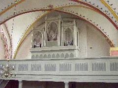 Dorfkirche Velgast, Buchholz Orgel (2008 04 03)