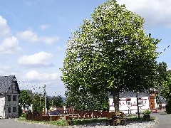 Dorfzentrum Von Gösselsdorf (Reichmannsdorf), Thüringen