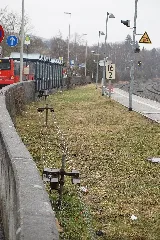 Drähte Bahnhof Mössingen