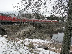 Dreiseenbahn Bei Niedrigwasser In Schluchsee