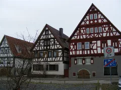 Dürrmenz Fachwerkhäuser In Wiernsheimerstr. Geograph.org.uk 8370