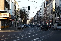 Düsseldorf Bilker Allee Friedenstraße