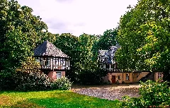 Düsseldorf, Schloss Eller Bootshaus Und Wirtschaftsgebäude (12632620495)