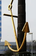 Duisburg, Mercatorstraße. Ankerbrunnen