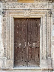 Ebern Door Of The Cemetery Chapel 17Rm1472