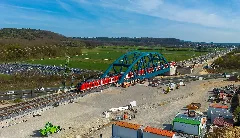 Eggolsheim Eisenbahnbrücke A73 Luftbild 20230410 Rm 162522