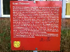 Eilbeker Tafelrunde O. Nr. Ernst Thälmann