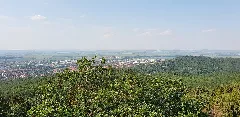 Ein Schöner, Sonniger Anblick Zur Wernigerode Vom Kaiserturm Im Armleuteberg (2)