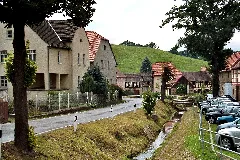 Eineborn, Dorfstraße Und Tautendorfer Bach