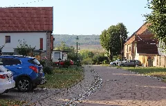 Einsdorf (Allstedt), Die Einsdorfer Dorfstraße, Südteil