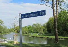 Einweihung Anton Praetorius Weg Lippstadt 7. Mai 2015 Gruener Winkel