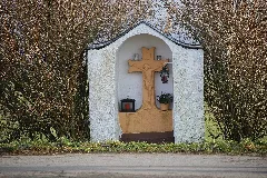 Einzeldenkmal Franzenheim Rlp Wegekreuz Kruzifix In Steinnische