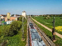 Eisenbahnstrecke Strullendorf Hirschhaid P5022897
