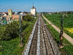 Eisenbahnstrecke Strullendorf Hirschhaid P5022901