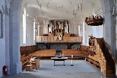 Elgg Reformierte Kirche Mit Pfarrhaus, Lindenplatz Innenansicht 2011 09 20 17 25 30 Shiftn