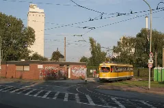 Endhaltestelle Rheinhafen, Linn, Krefeld Geo En.hlipp.de 1245