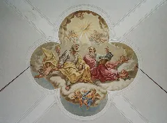 Ergoldsbach Pfarrkirche Sankt Peter Und Paul Deckengemälde 2002