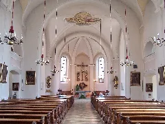 Ergoldsbach Pfarrkirche Sankt Peter Und Paul Innenraum 2005