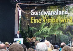 Eroeffnung Gondwanaland Burkhard Jung