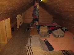 Essener Rostocker Hütte Winterraum Interieur