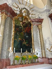 Etsdorf Pfarrkirche Bild Johannes Nepomuk